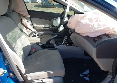 2012 Honda Civic Lx z USA, uszkodzony, nr VIN 2HGFB2F57CH573000